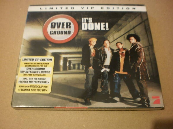 CD Overground - It's Done   NIEUW