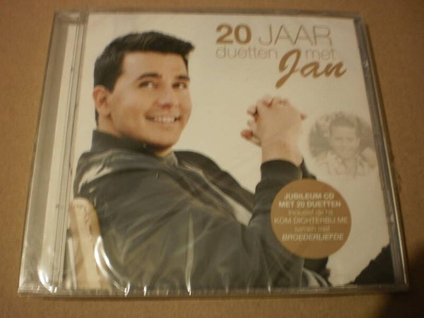 cd 20 jaar duetten met Jan smit  NIEUW