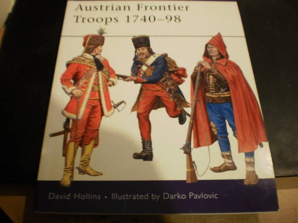Boek Osprey Austrian Frontier Troops 1740-98