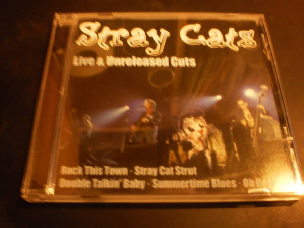 CD The Stray Cats - Live & Unreleased Cuts