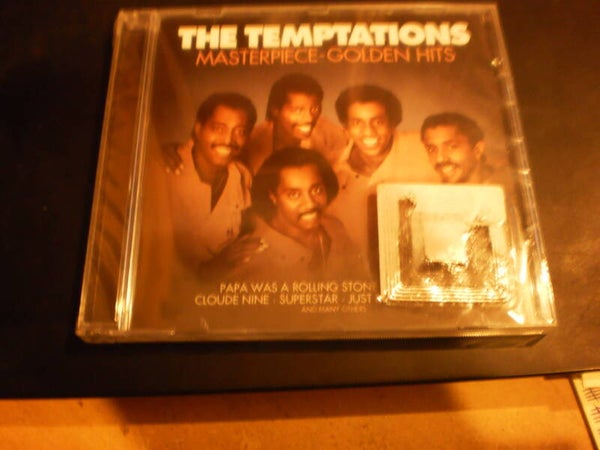 cd The Temptations -  Masterpiece  Golden hits  NIEUW