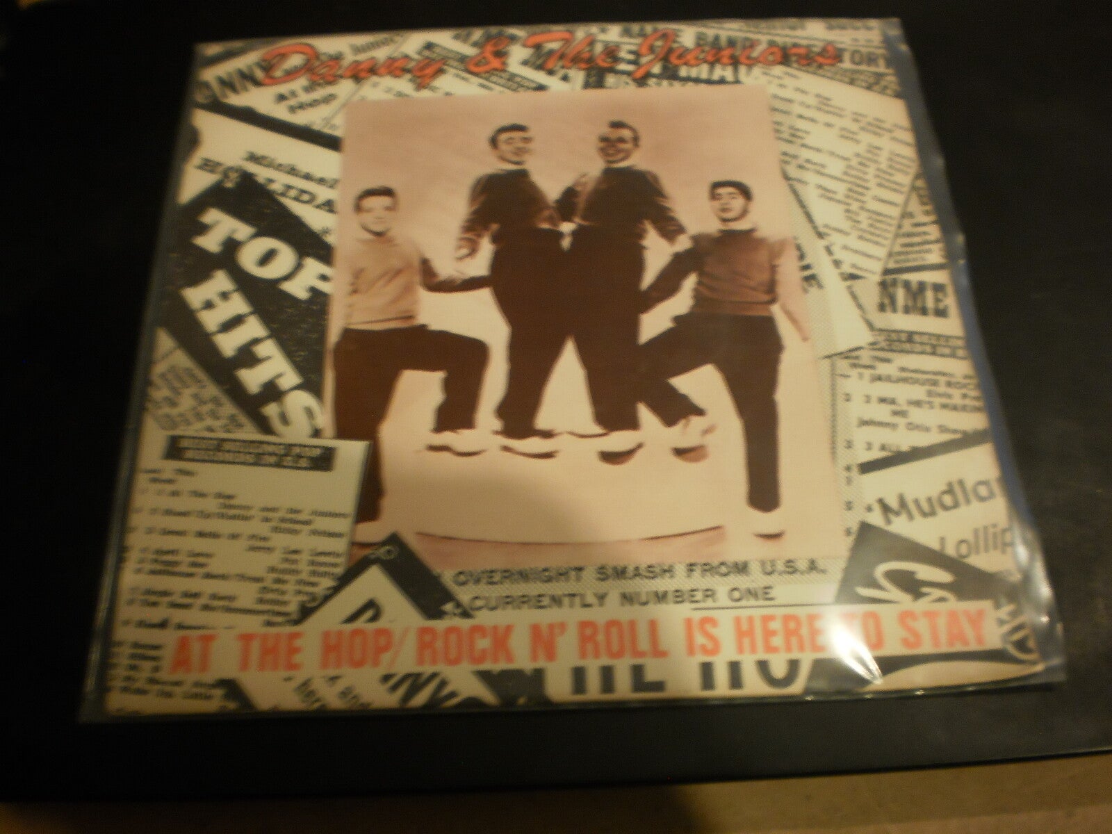 single Danny & the Juniors - At the hop / Rock n roll is here to stay