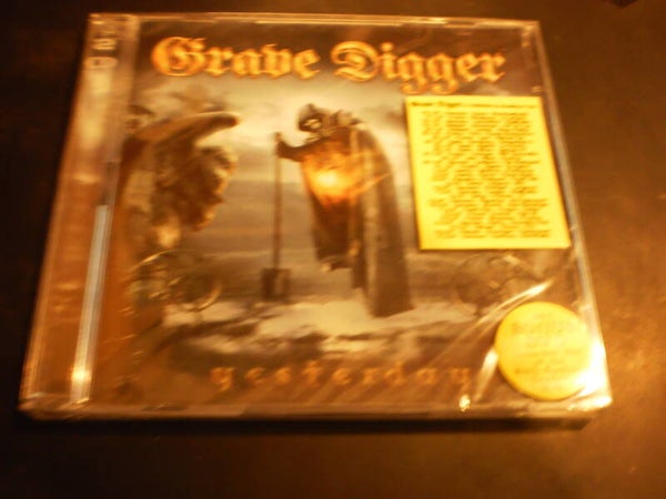 CD & DVD set Grave Digger - Yesterday   NIEUW