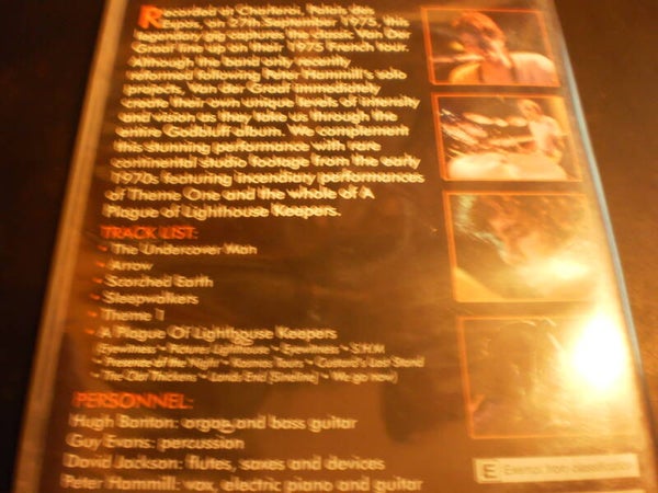 DVD Van der Graaf Generator - Live 1975  NIEUW