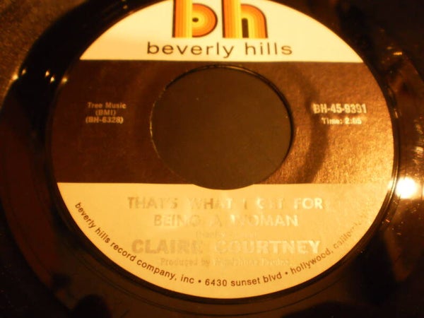 Single Claire Courtney - That's what I get for being a Woman