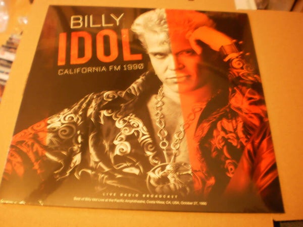 LP Billy Idol - California FM 1990   Nieuw