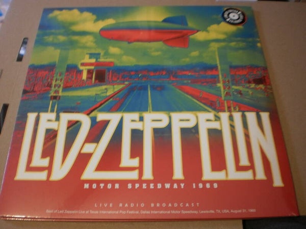 Lp Led Zeppelin - Motor Speedway 1969   NIEUW
