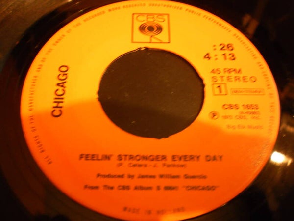 single Chicago - Feelin'  stronger every day