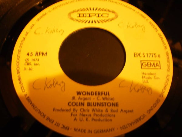 single Colin Blunstone - Wonderful