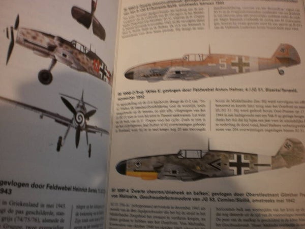Boek Osprey Aviation - BF 109's noord Afrika & middellandse zee