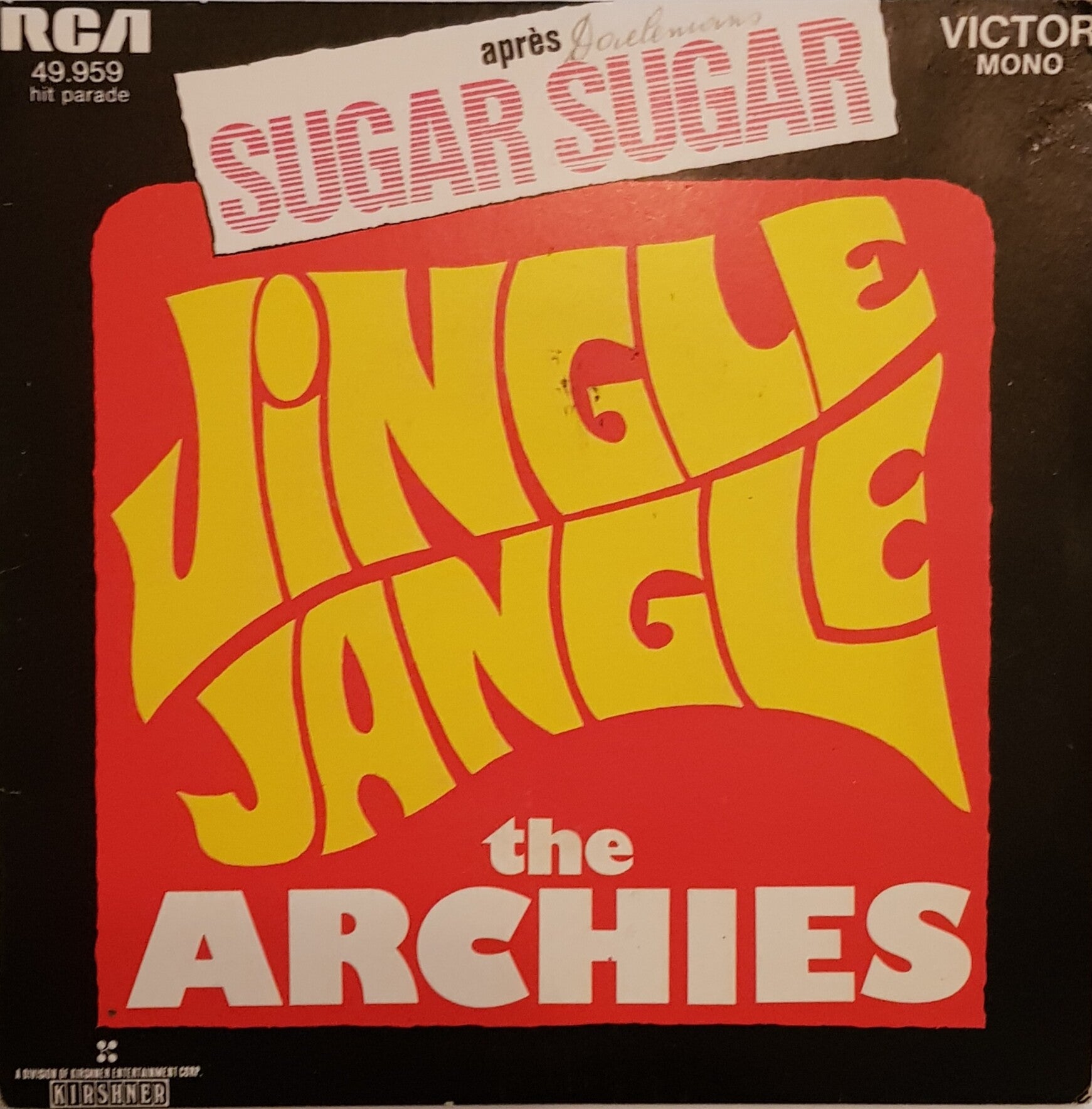 Single - The Archies - Jingle Jangle / Justine