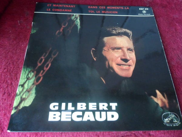 Single EP Gilbert Becaud  Et maintenant