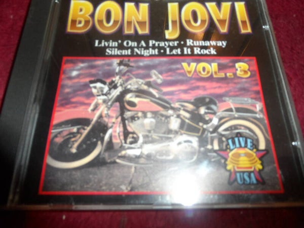 cd Bon Jovi - Live USA vol.3