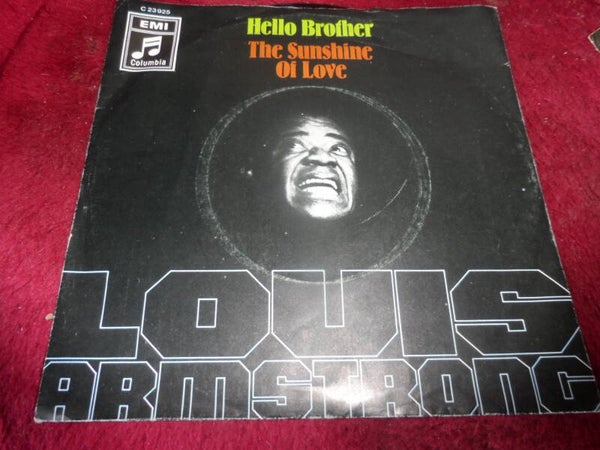 single Louis Armstrong - Hello Brother / The Sunshine of Love