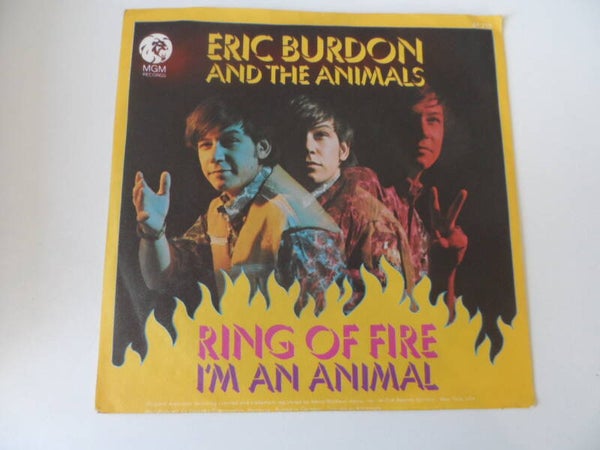 Single Eric Burdon & The Animals - Ring of Fire / I'm an Animal