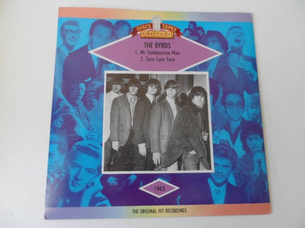 Single The Byrds - Mr. Tambourine man / turn turn turn ( Old Gold )