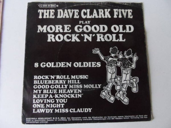 Single The Dave Clark Fire play more good old rock n roll