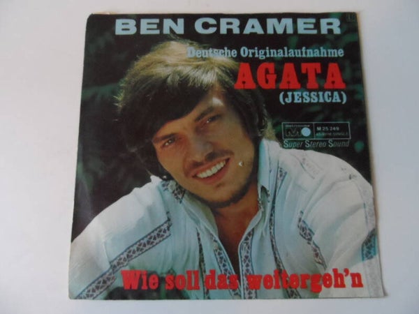 Single Ben Cramer - Agata ( Duits gezongen )