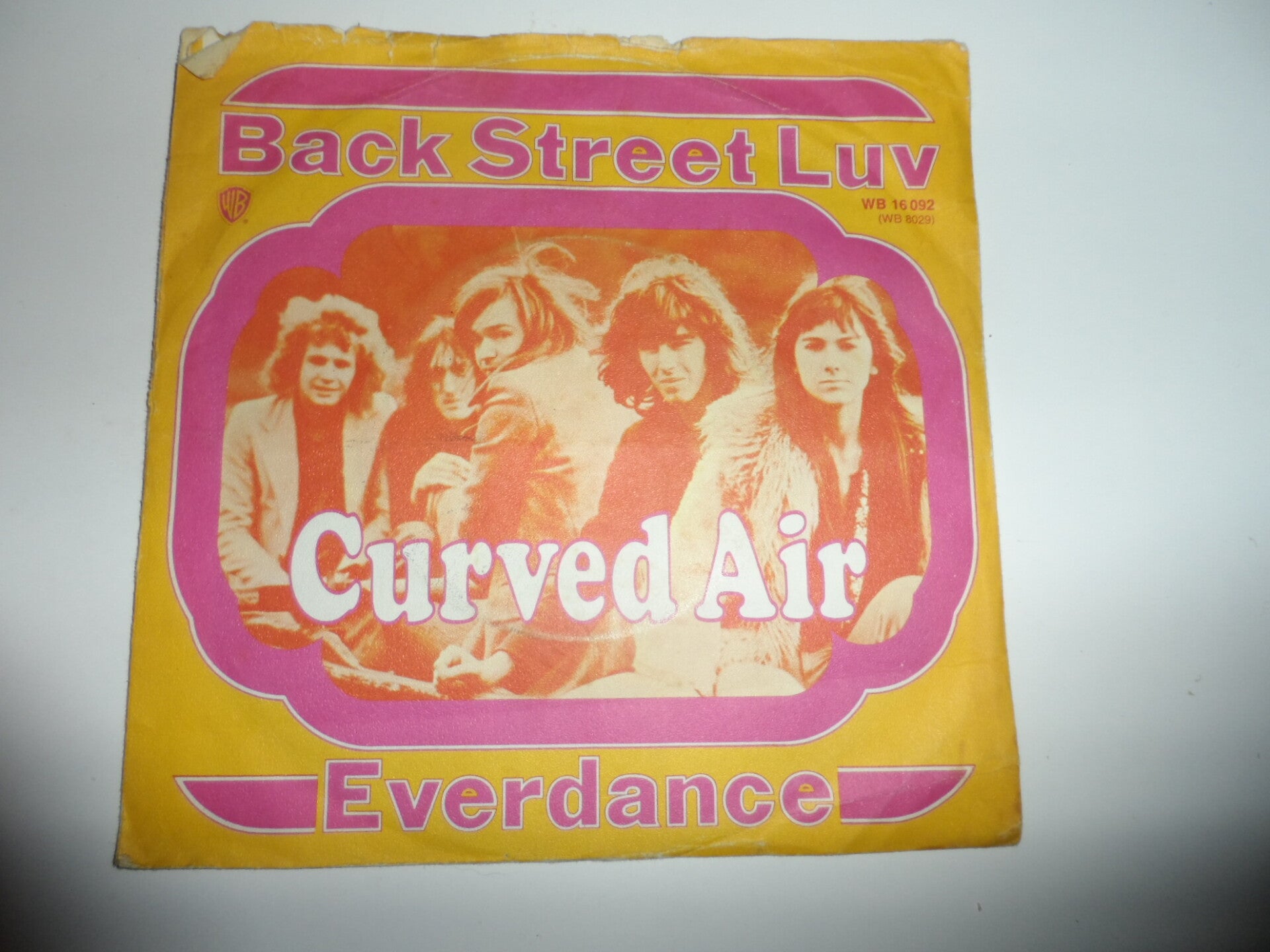 Single - Curved Air - Back Street Luv