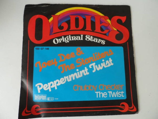 Joe Dee & Tje Starliters - Peppermint twist / Chubby Checker - the twist  Oldies