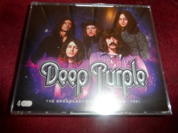 4 CD set Deep Purple - Broadcast Collection 1968 -1991  NIEUW