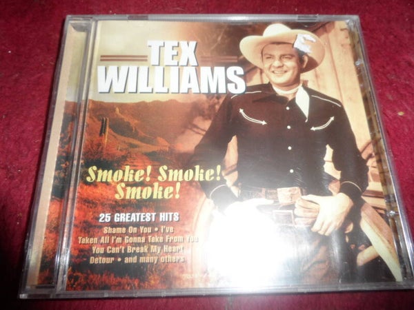 cd Tex Williams - Smoke Smoke Smoke  NIEUW
