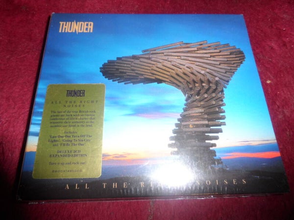 2 CD set Thunder - All the right noises  NIEUW