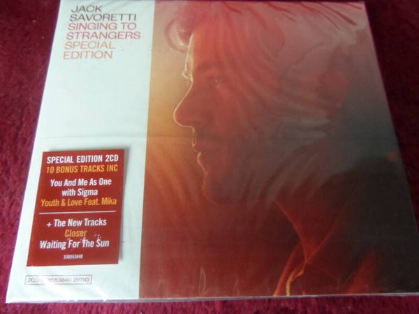 2 cd set Jack Savoretti - Singing to strangers  NIEUW