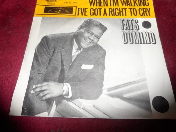single Fats Domino - When I'm Walking / I've got a right to cry