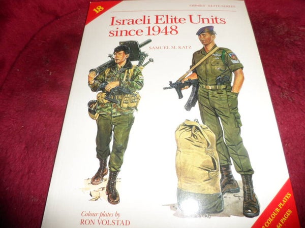 Boek Osprey Israeli Elite Units since 1948