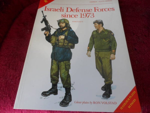 Boek Osprey - Israeli Defense Forces since 1973