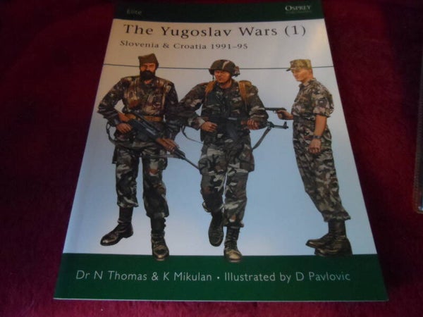 boek Osprey - The Yugoslav Wars (1) Slovenia & Croatia 1991-95