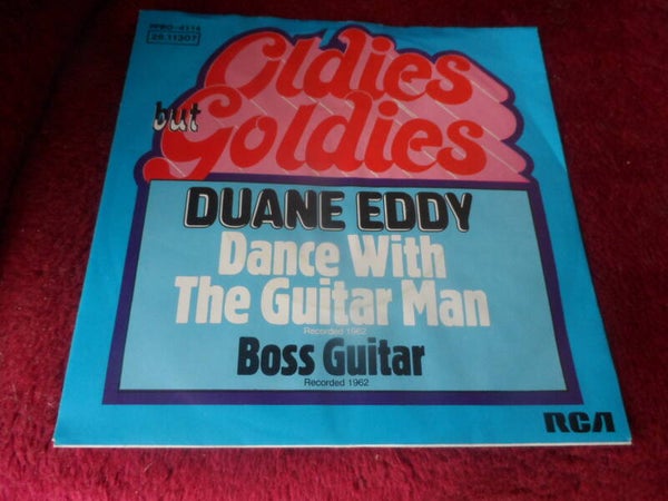 single Duane Eddy - Dance with the guitar man / boss guitar