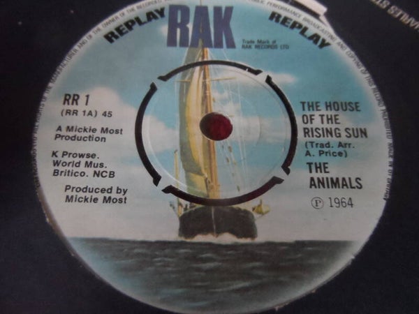 Single The Animals - The House of the rising sun ..