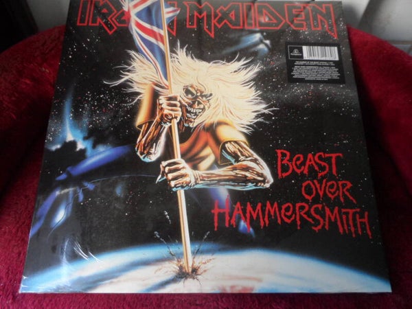 Iron Maiden 3 LP set Beast of Hammersmith / the number of the beast  NIEUW