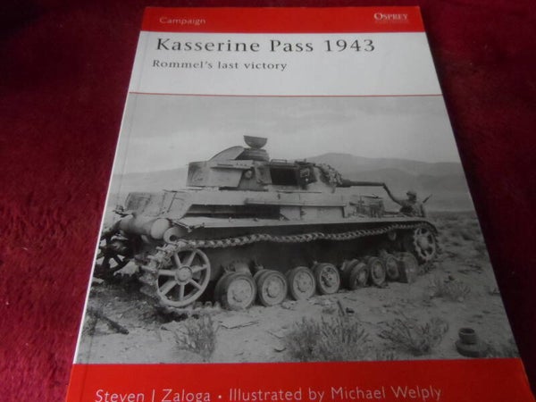 Boek osprey Campaign - Kasserine Pass 1943