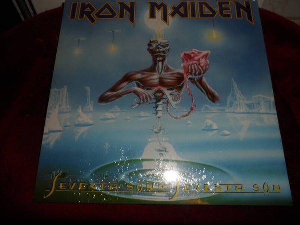 LP Iron Maiden - Seventh son of a seventh son   NIEUW