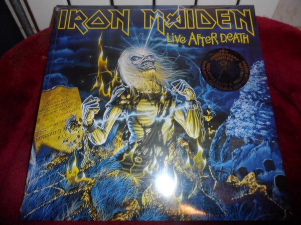 2 LP Iron Maiden - Live after Death 40th anniversary edition   NIEUW