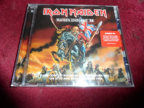 2 cd set Iron Maiden - Maiden England '88   NIEUW