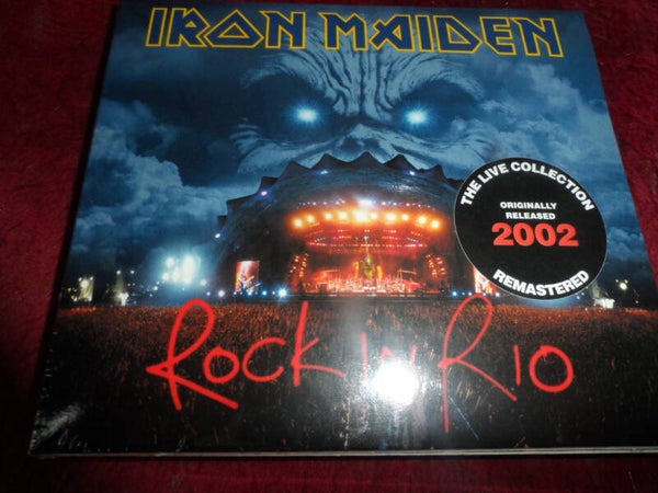 2 cd set Iron Maiden - Rock in Rio   NIEUW