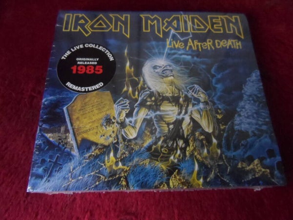 2 cd set Iron Maiden - Live after Death   NIEUW
