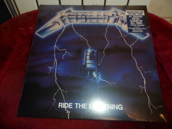LP Metallica - Ride the Lightning NIEUW