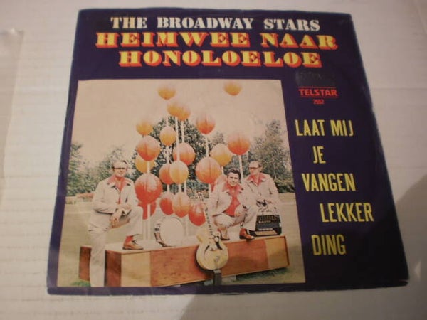 Single The Broadway Stars - Heimwee naar honoloeloe 