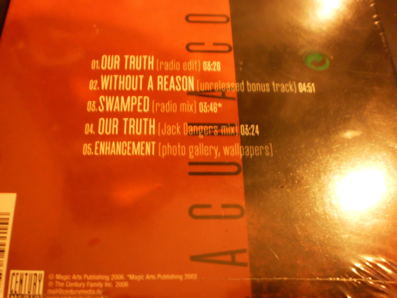 cd single maxi - Lacuna Coil  our truth   NIEUW