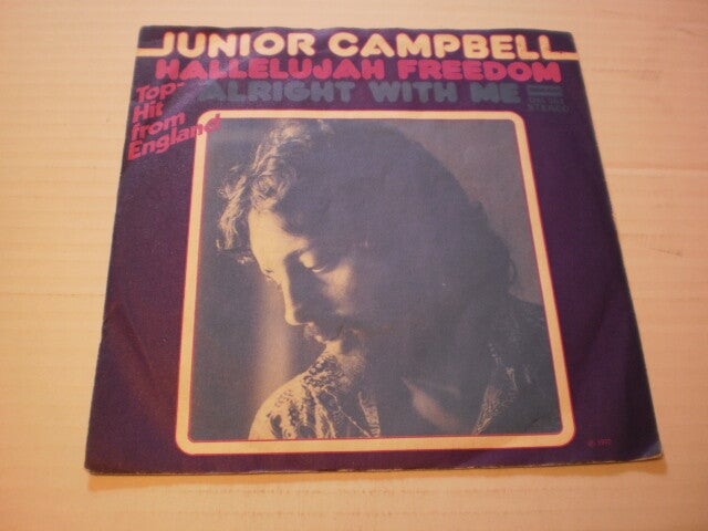 Single Junior Campbell - Hallelujah Freedom 
