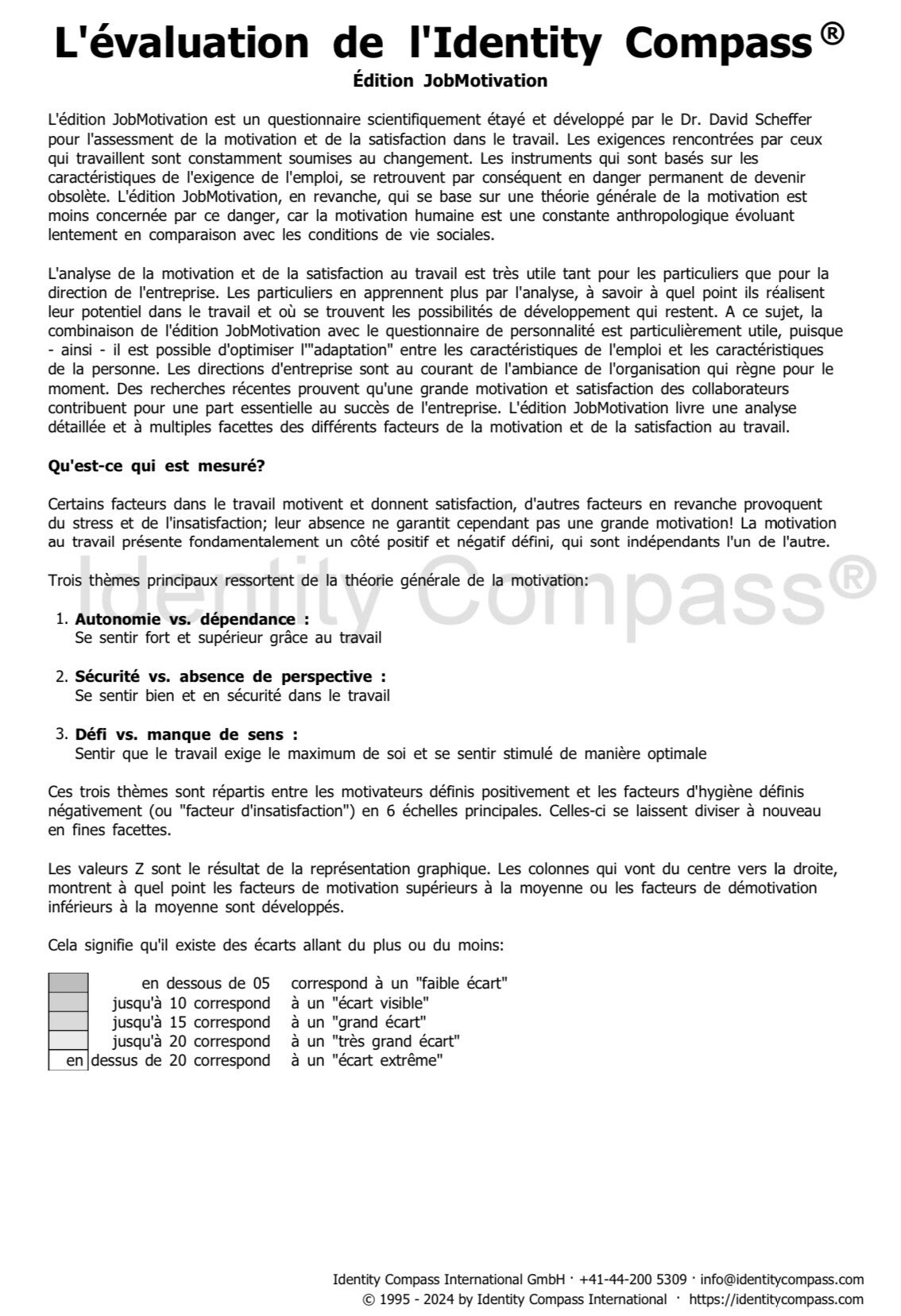 L'Identity Compass et l'engagement