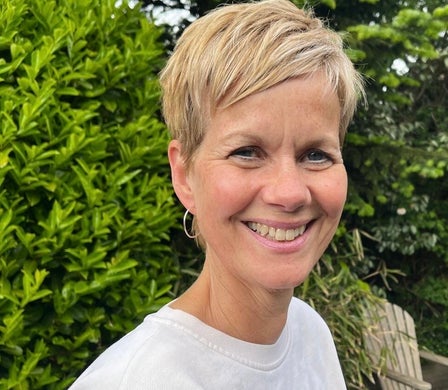 Andryna van der Vis, het gezicht van Rust in je hoofd op Texel