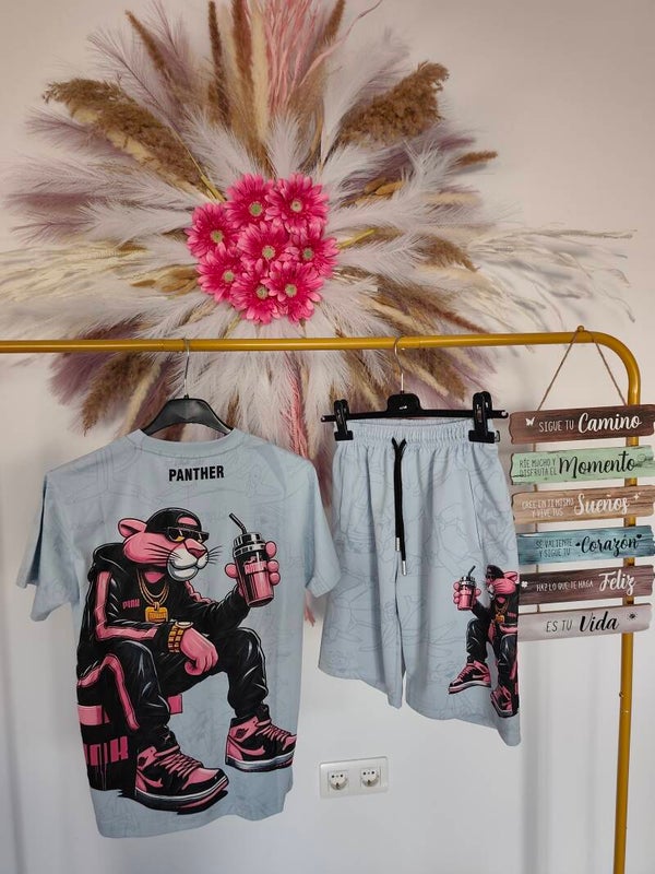 Conjunto pantera niño