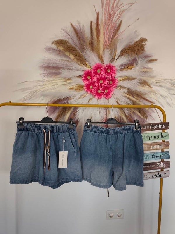 Pantalón vaquero corto