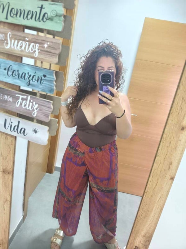 Pantalón de gasa